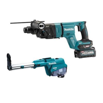 PERFO-BURINEUR 40V XGT 28MM + BATT 4AH×2 + DC40RA MAKITA - HR007GM202