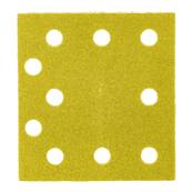 MILWAUKEE FEUILLES DE PONCAGE HAUTE PERFORMANCE PONCEUSE 1/4 115 X 107 MM G120 X 10 PCES 4932492245