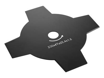 Couteau à herbe 4 lames / dents 230mm débroussailleuse DEWALT DT20655