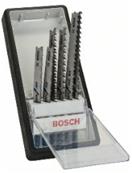 Coffret de 6 Lames de scie sauteuse Bosch Ref : 2607010531