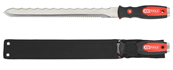 KSTools Scie couteau L.280mm découpe laine verre, denture fine,large