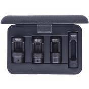 JEU DE 4 DOUILLES D'EXTRACTION 1/2'' POUR INJECTEURS - KS TOOLS