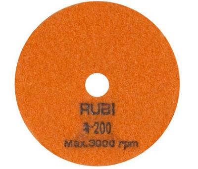 DISQUE DIAMANT POLISSAGE PONCAGE A SEC Ø100 MM GR. 200 RUBI - 62972