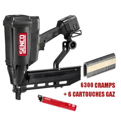 AGRAFEUSE AUTONOME A CRAMPILLONS GT40FS + 6300 CRAMP SENCO