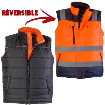 KAPRIOL GILET HV ORANGE REVERSIBLE L - 131961