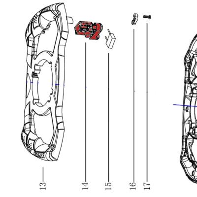 INTERRUPTEUR 230V POUR RUBIMIX RUBI 24636