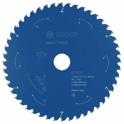 LAME SCIE CIRCULAIRE SF EXP BOIS 216X30X1,7MM ; 48D BOSCH